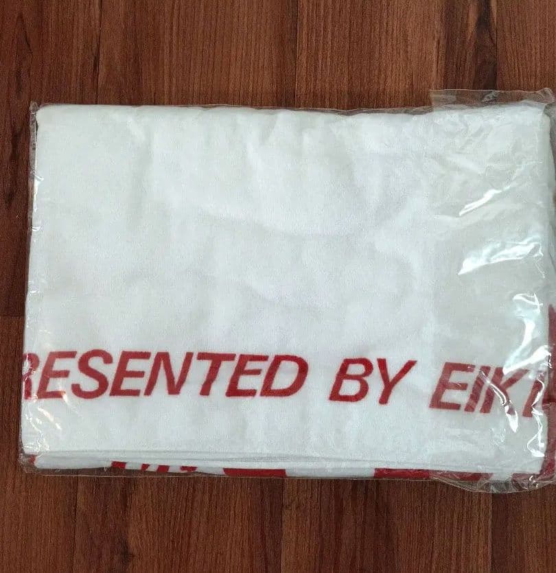 【新品未開封】矢沢永吉 スペシャルビーチタオル SBT フデロゴホワイト/レッド