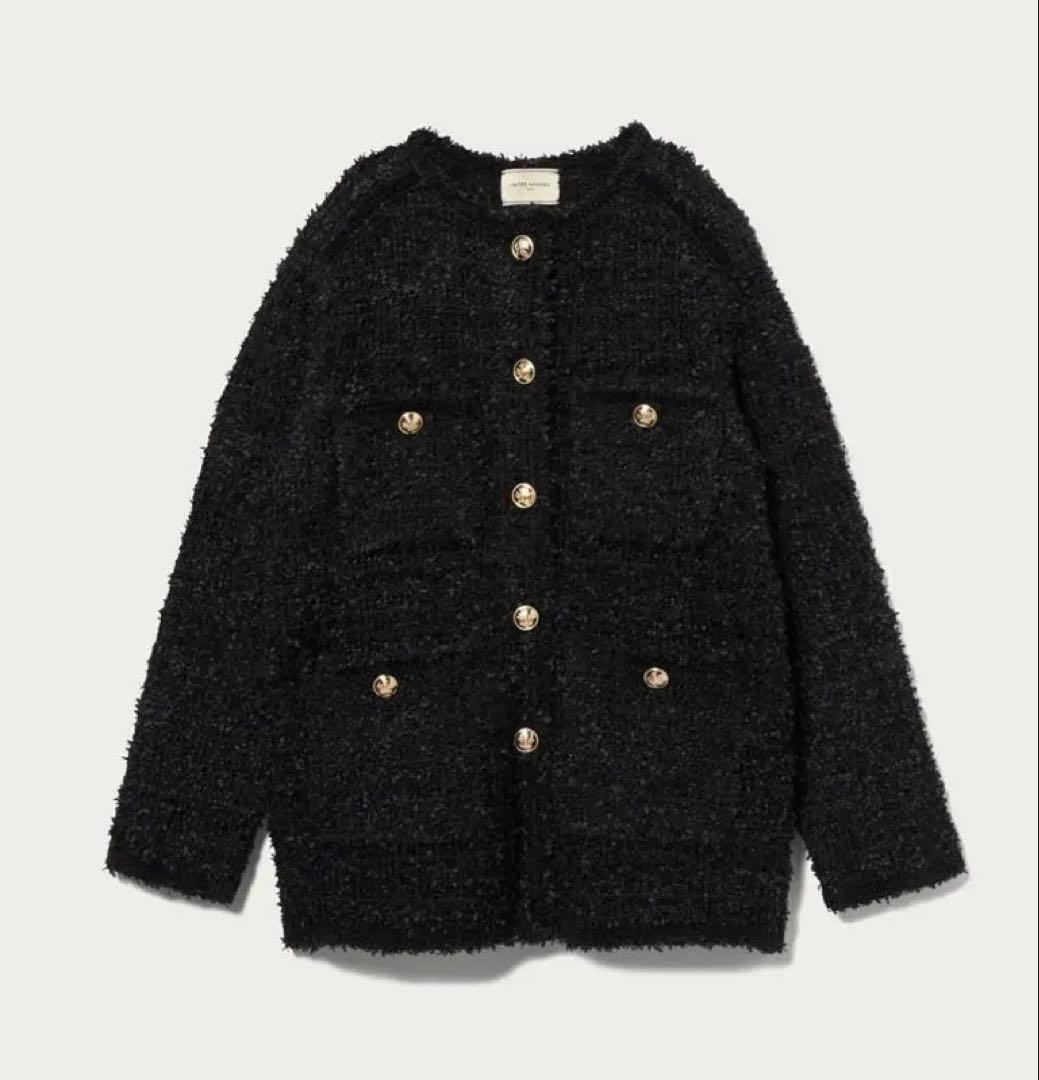 【UNITED ARROWS】 ツイード カーディガン