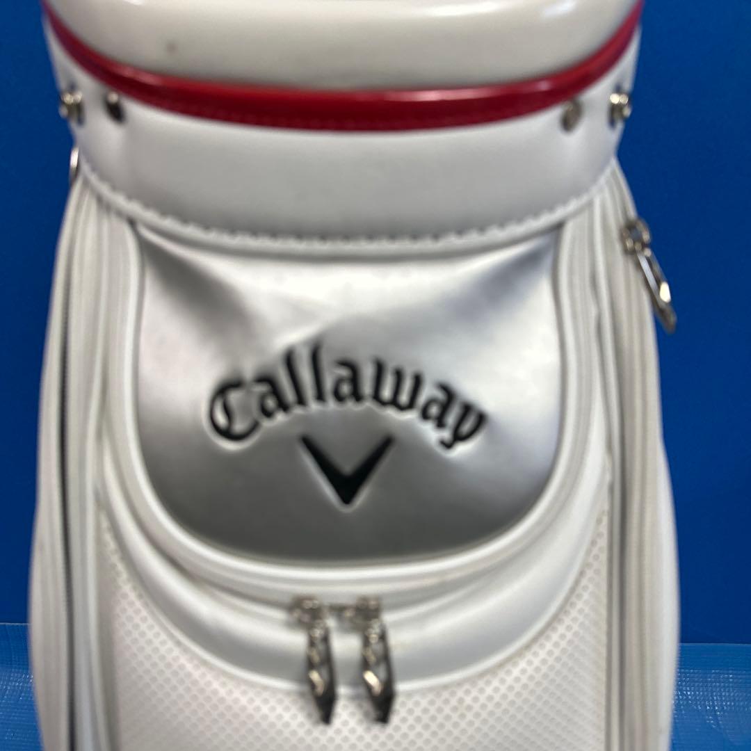 Callaway キャディバッグ ホワイト美品商品