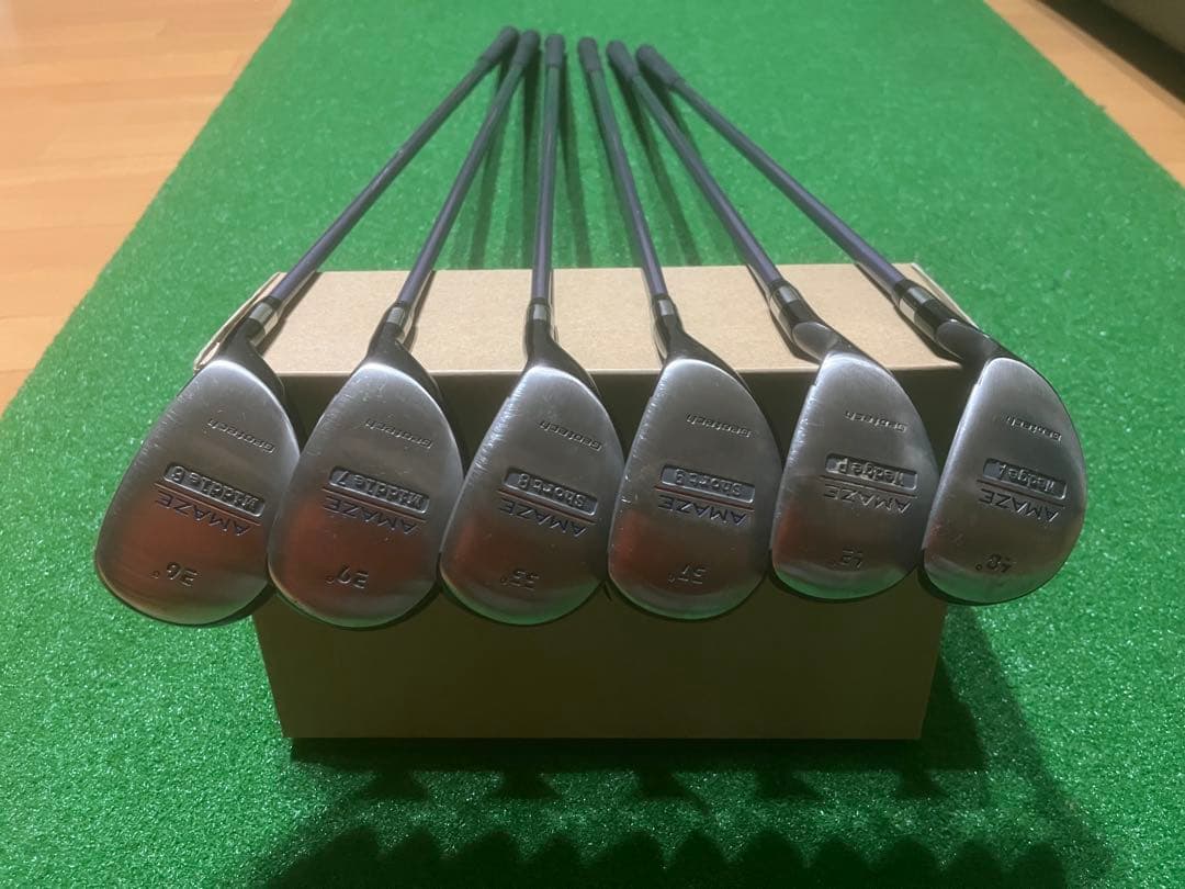 レディースユーティリティ型アイアン6本セット GeotechGolf AMAZE