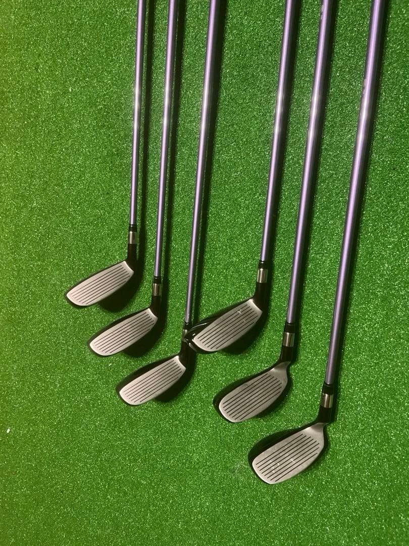 レディースユーティリティ型アイアン6本セット GeotechGolf AMAZE