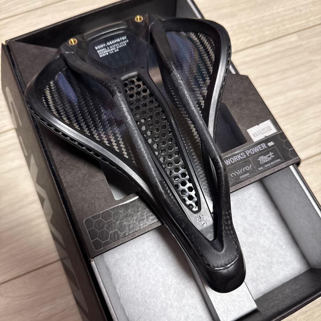 S-WORKS POWER WITH MIRROR SADDLE サドル 極美品