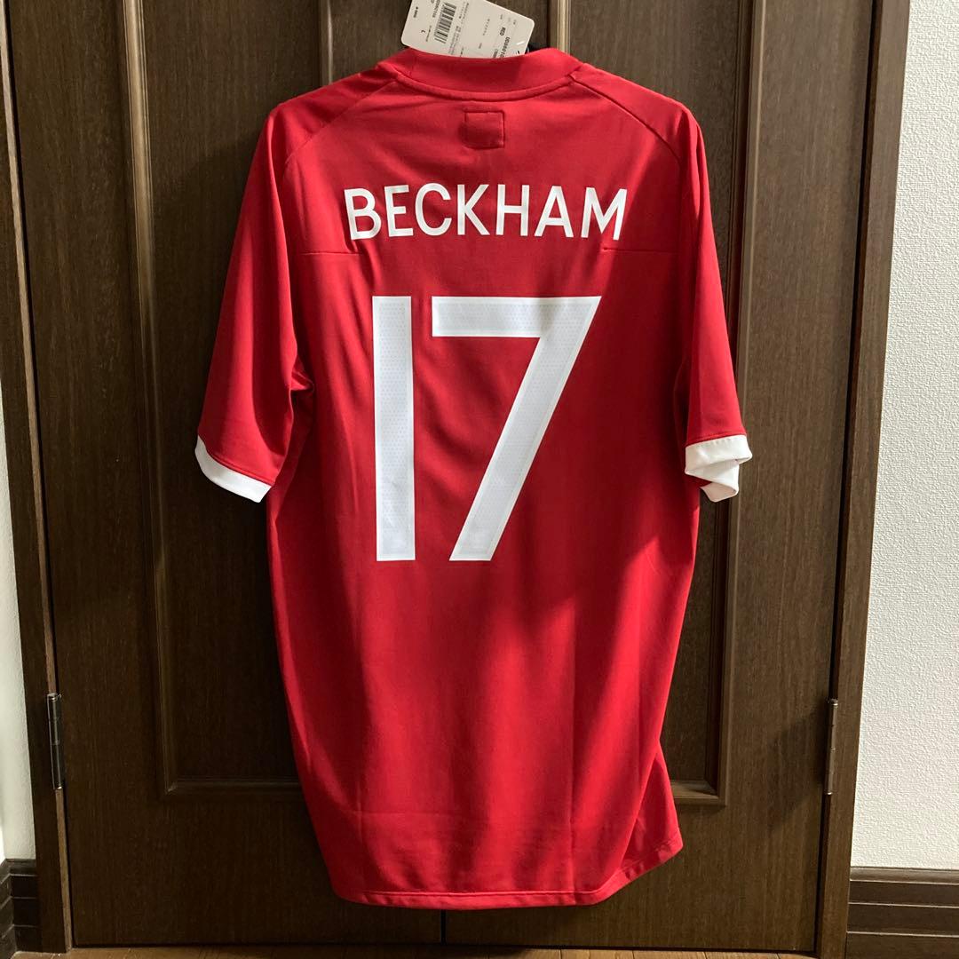 新品　タグ付き　イングランド代表　2010年　ベッカム　アウェイ　ユニフォーム