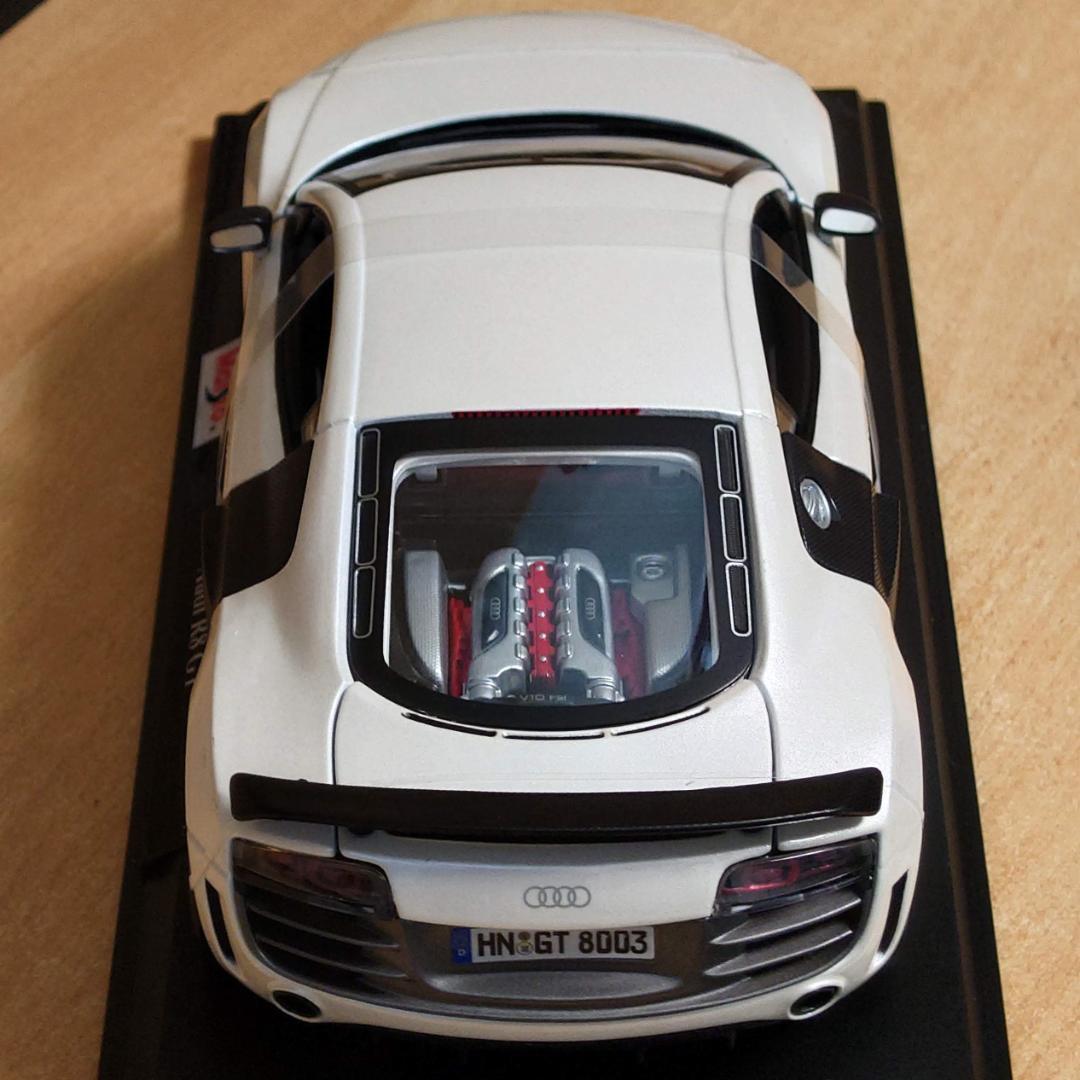 1/18 アウディ Audi R8 GT ホワイト マイスト製 ダイキャスト製