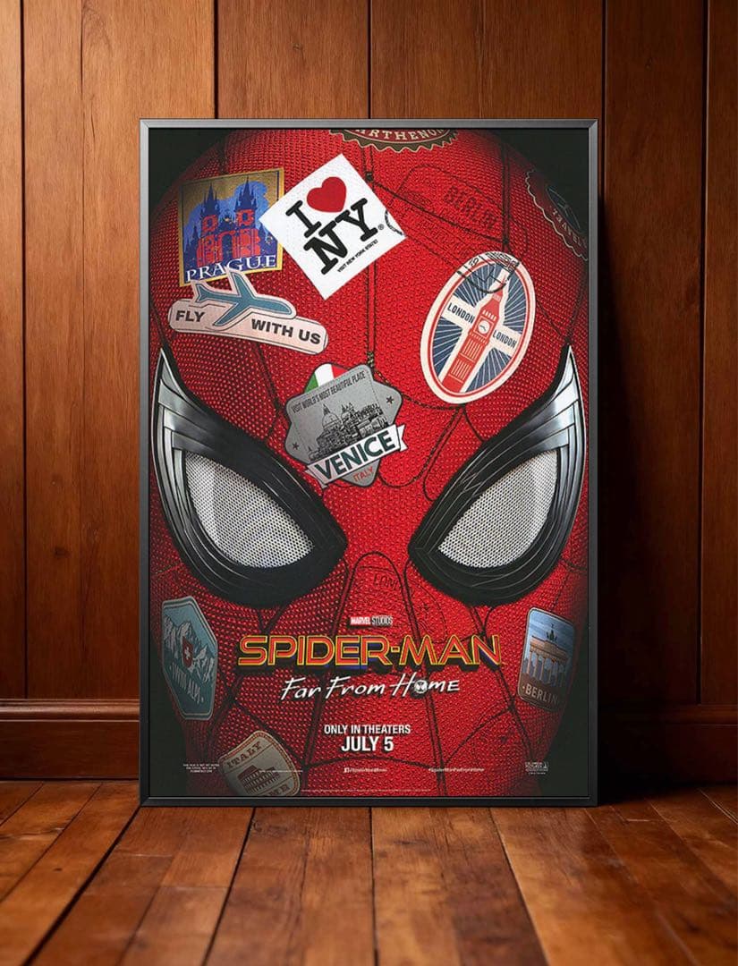 *枚数限定*映画館用両面印刷ポスターUS版:スパイダーマン ファーフロムホーム