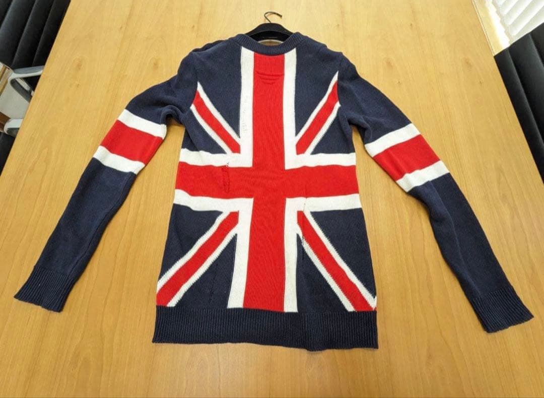 トップス Balmain 16ss UNION JACK sweater