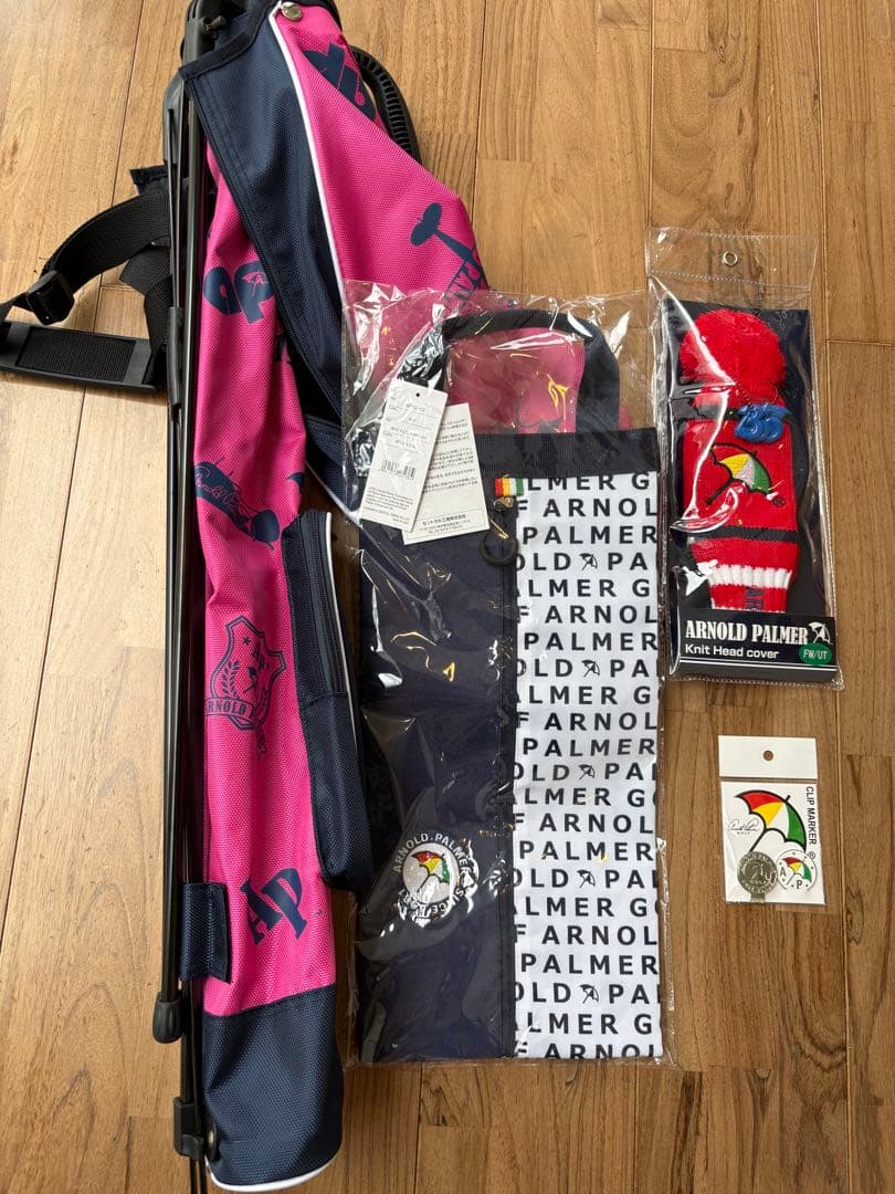 未使用　アーノルドパーマー　バッグ　シューズケース　カバー　マーカー