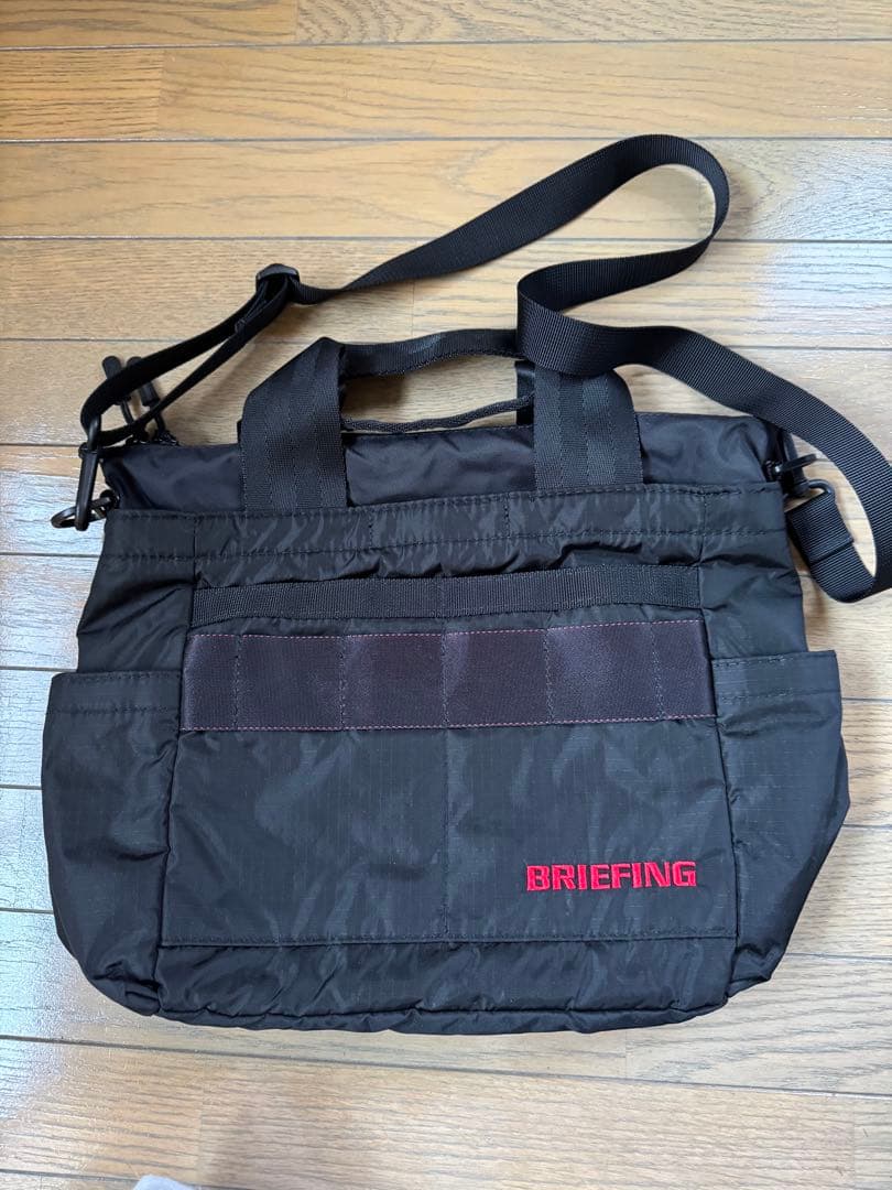 BRIEFING ブラック ミニバッグ【未使用品】