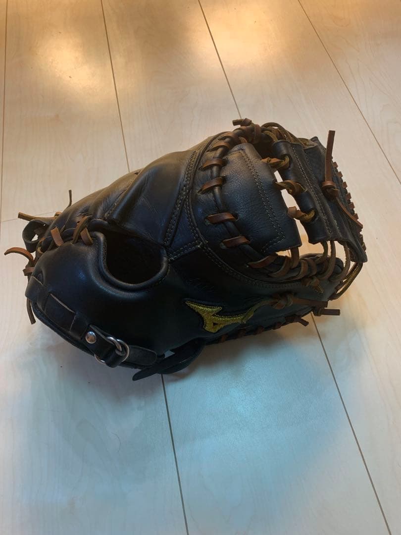 ミズノプロ　硬式用キャッチャーミット　全紐交換済み　美品