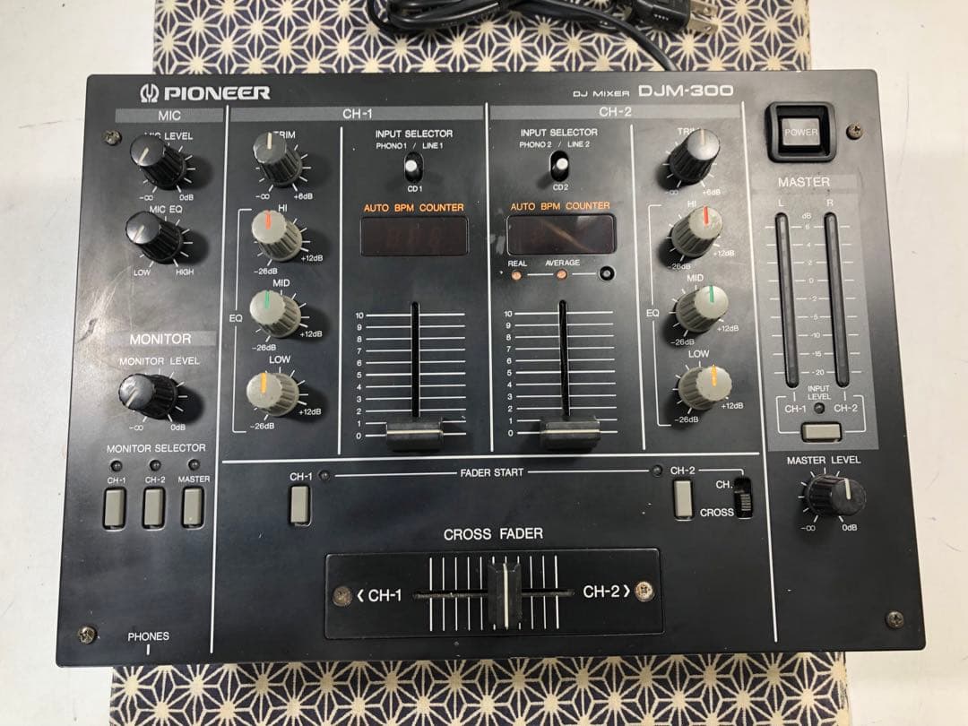 pioneer dj パイオニア　DJM-300 フェーダーメンテナンス