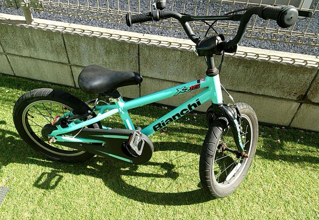 Bianchi 子供用自転車 16インチ ミントグリーン