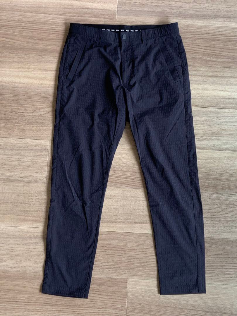 軽量ストレッチPGG ゴルフパンツ ダークネイビー