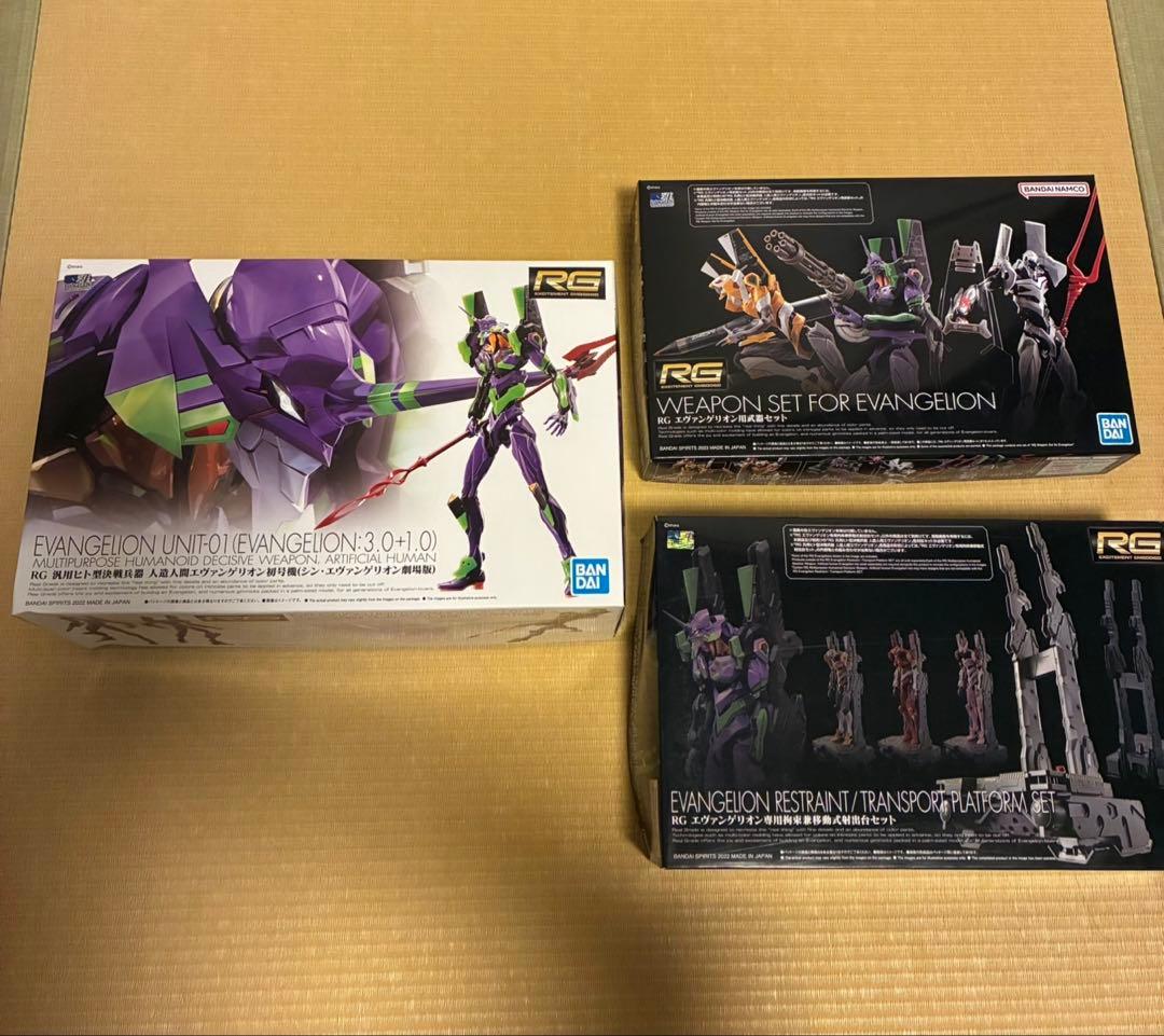 ＲＧ 汎用ヒト型決戦兵器 人造人間エヴァンゲリオン 初号機　他