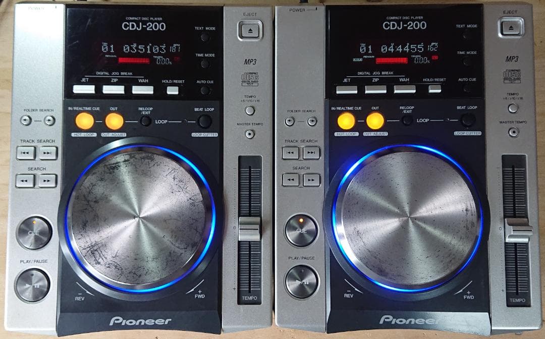 【整備・清掃済み】CDJ-200 2台セット パイオニア Pioneer 定番