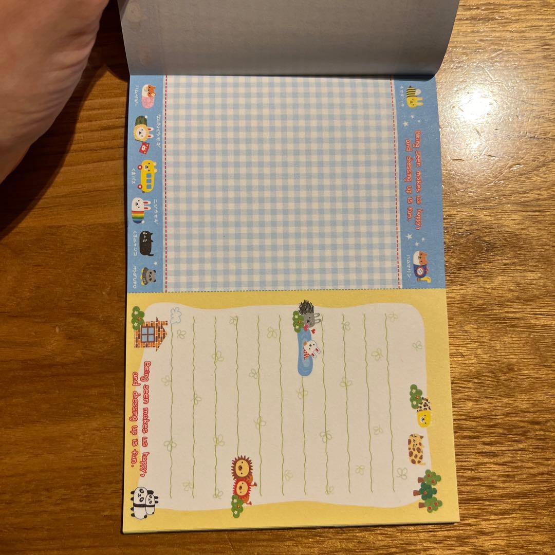 平成レトロ　メモ帳　マインドウェイブ　ウサコレフレンズ　10柄入り