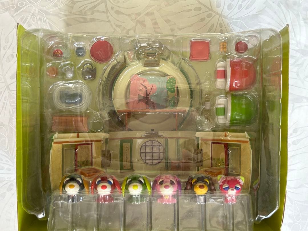 レア お茶犬 なごみのお家 リョクの部屋 お茶犬グッズセット ポットハウス