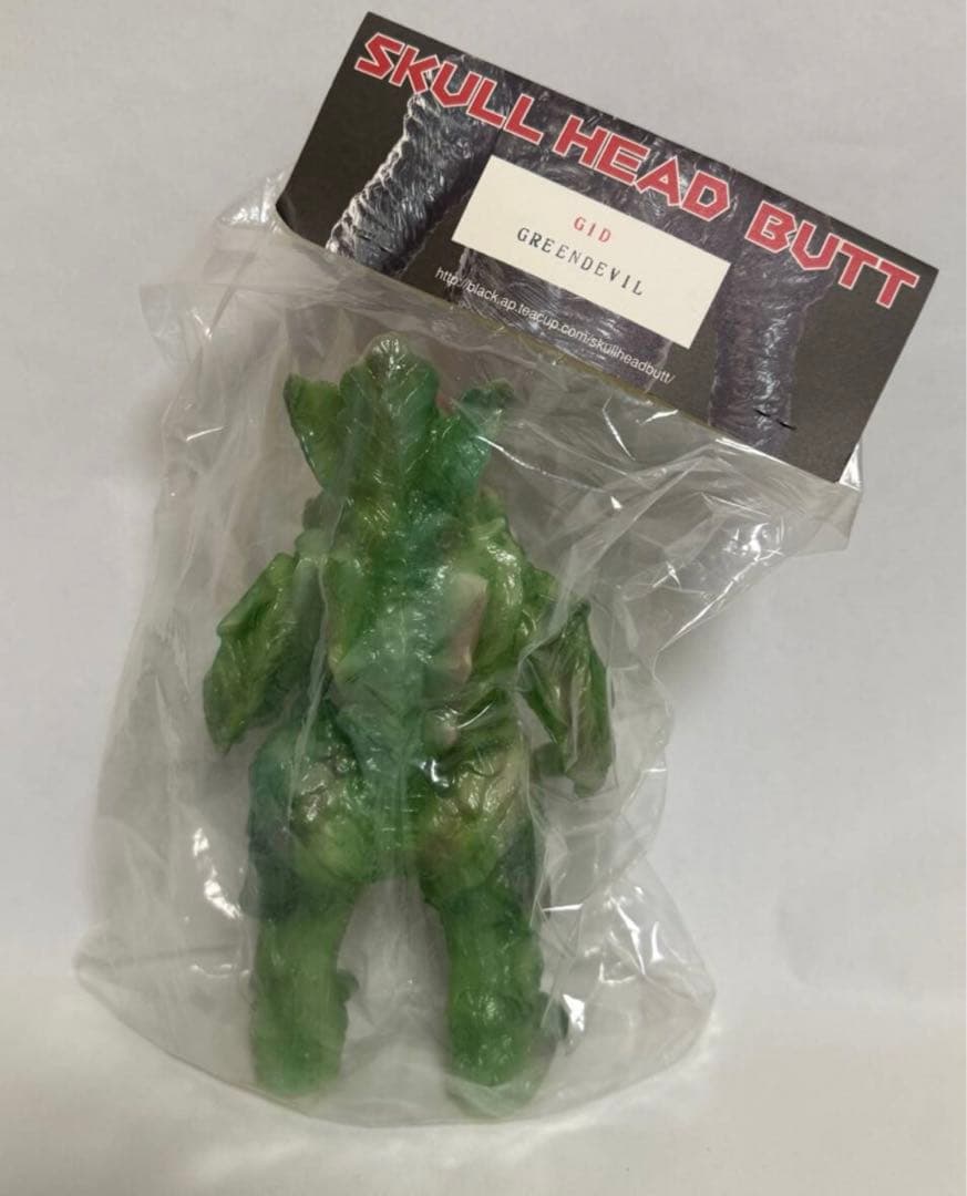 マーミット スカルヘッドバット GREEN DEVIL GID ソフビ