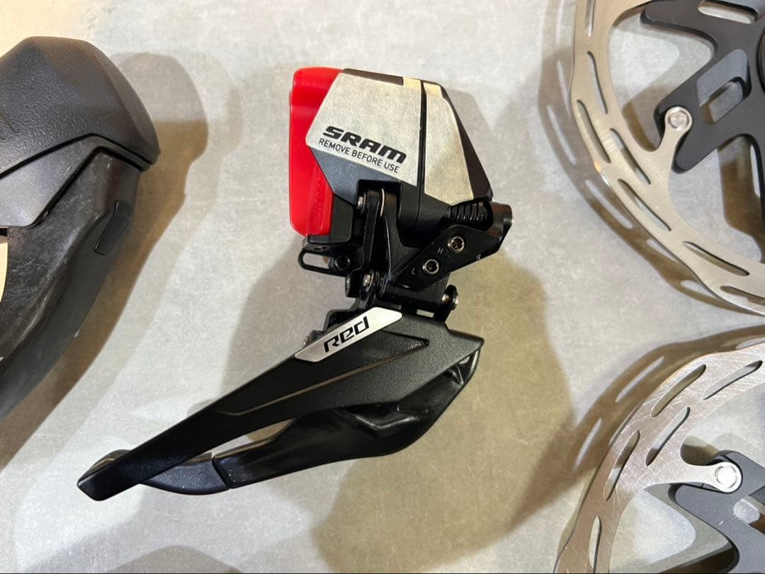 SRAM RED AXS E1 グループセット パワメ付き 172.5 新車外し