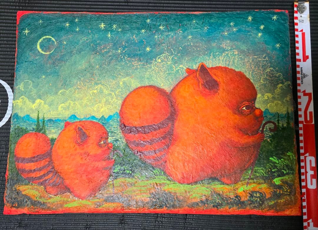 井上大輔 井上時田大輔 絵画 アクリル原画 現代アート 作品証明書付き