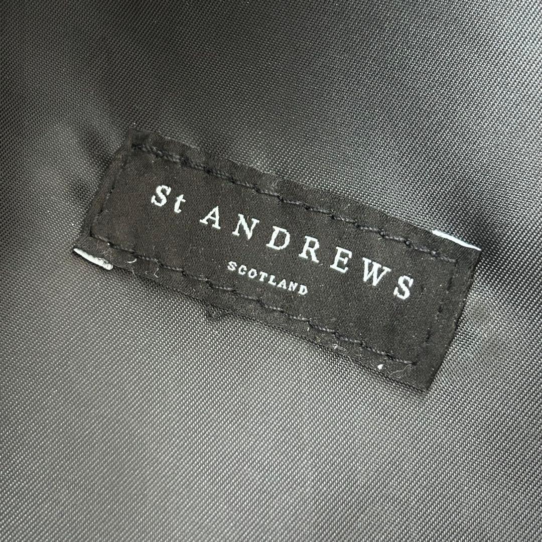 新品　セントアンドリュース　クラブケース　ゴルフバッグ　シルバー