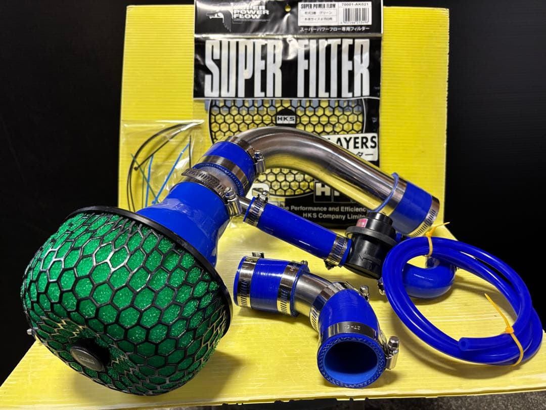 【あいあい】ジムニー JA22 HKSレーシングサクションキット車検OK