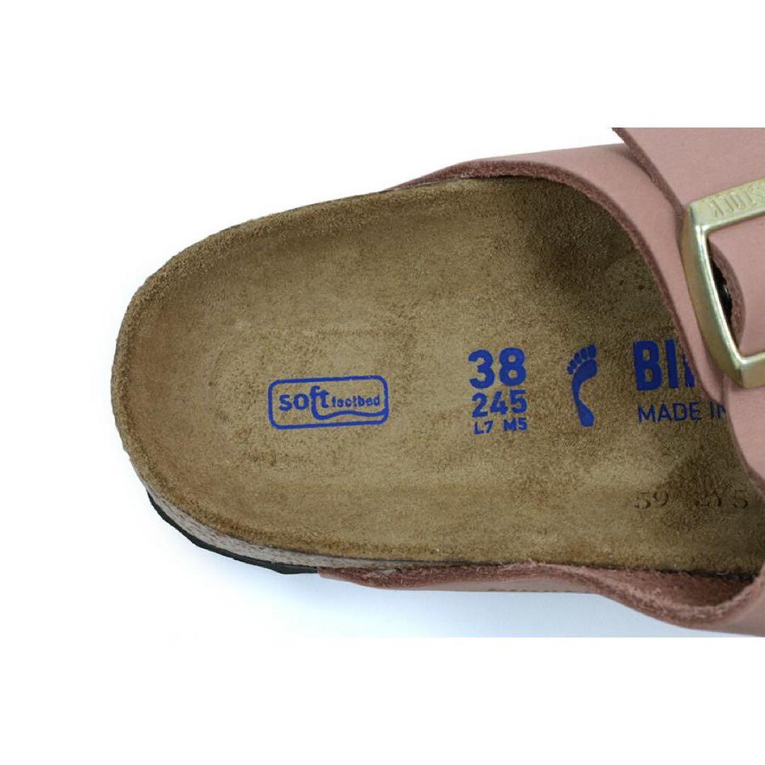 ビルケンシュトック　アリゾナ　ソフトフットベッド　オールドローズヌバックスエード