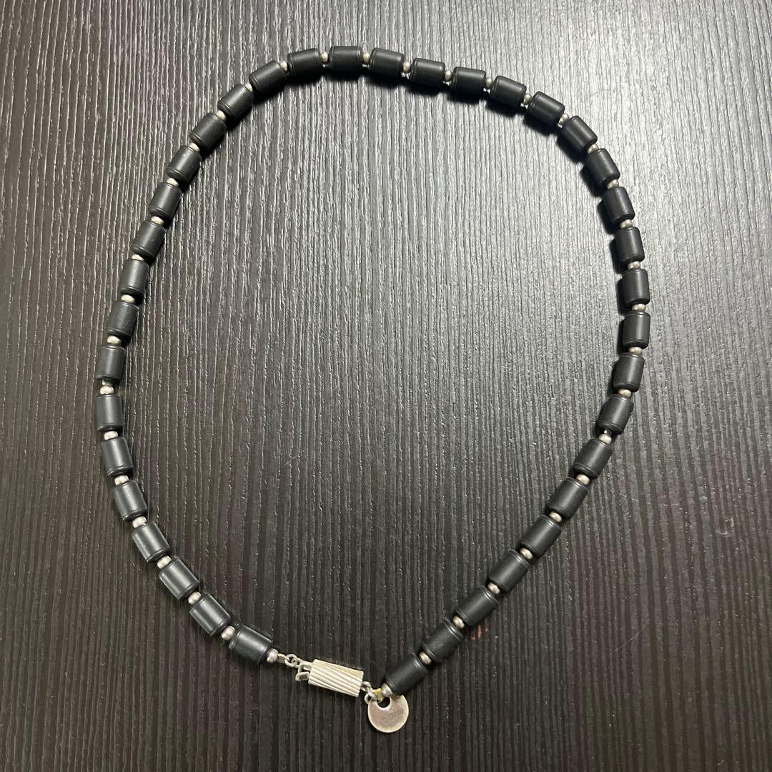 クリオインパルスネックレス　43cm ブラック　ランニング　マラソン