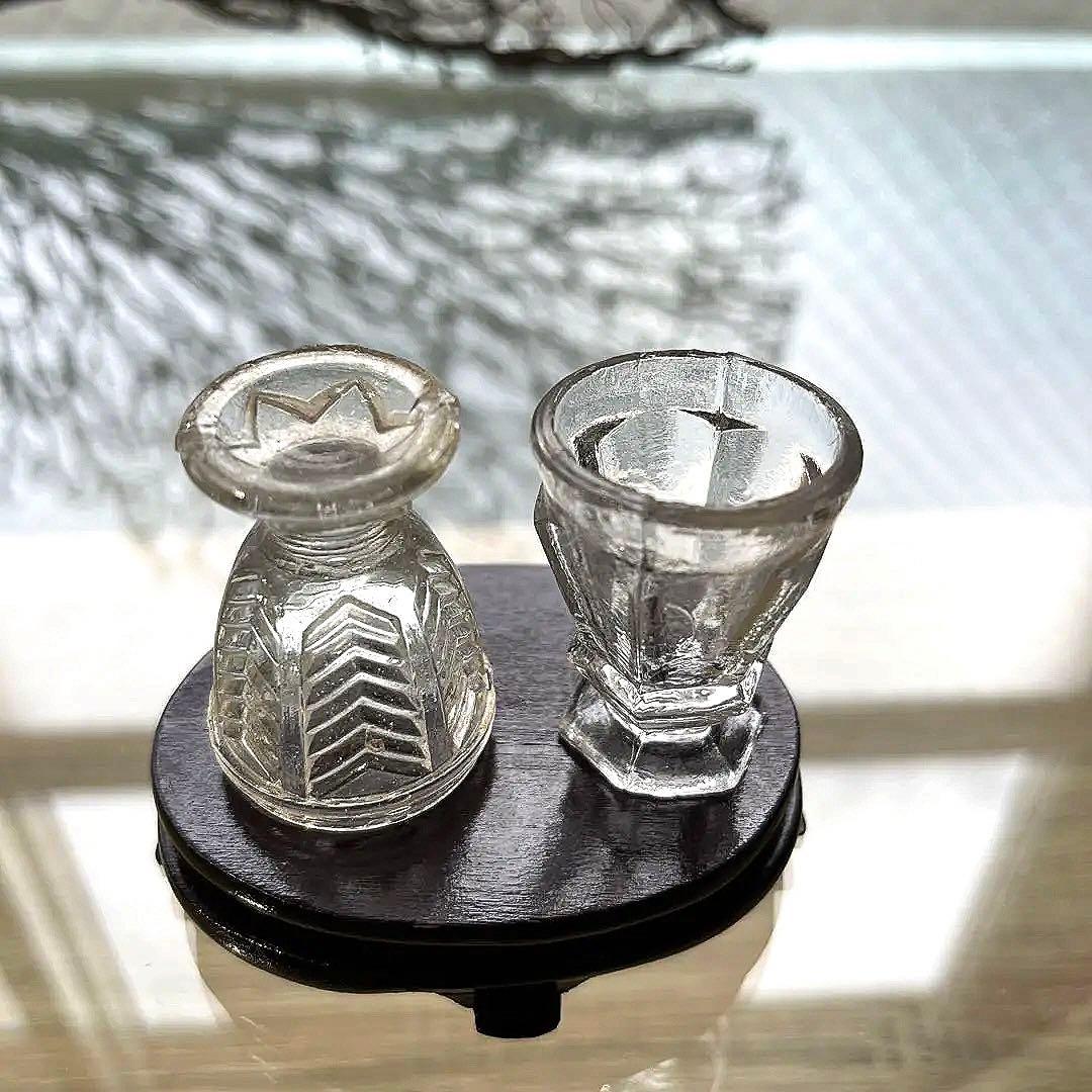 骨董　レトロ　希少！矢柱&ロココ調　ぺろぺろ ウラン おままごと ２種