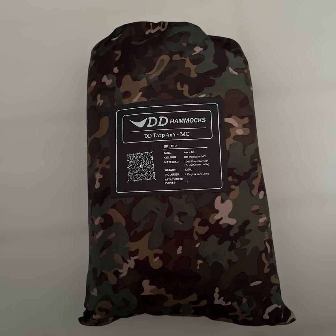 DD Tarp 4x4-MC 迷彩 DDタープ キャンプ アウトドア テント