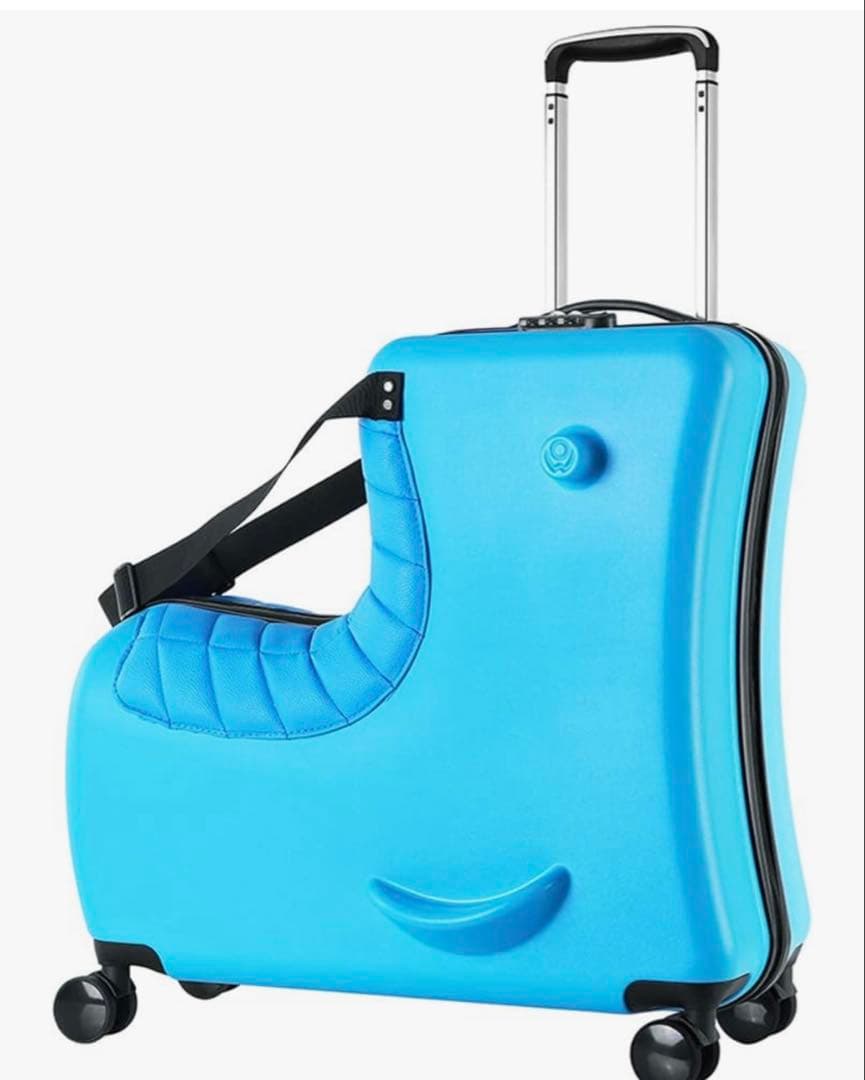 乗れる 子供用キャリーケース キッズキャリーケース　スーツケース　35キロまで