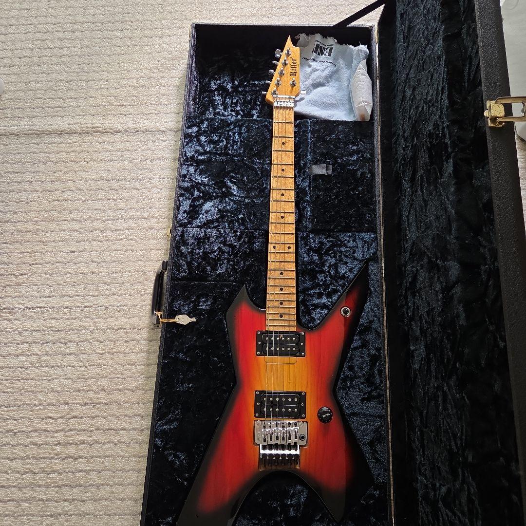 Killer エレキギター サンバースト ハードケース付