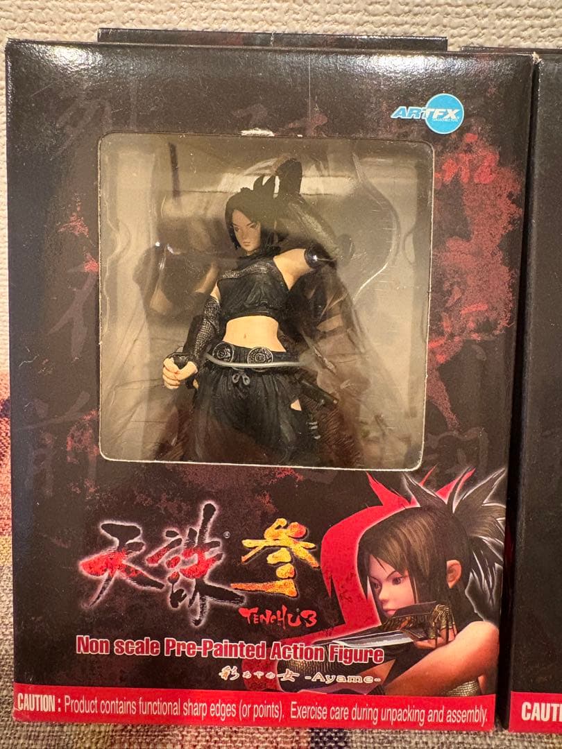 天誅参　彩女　力丸　レア　フィギュア　２体セット