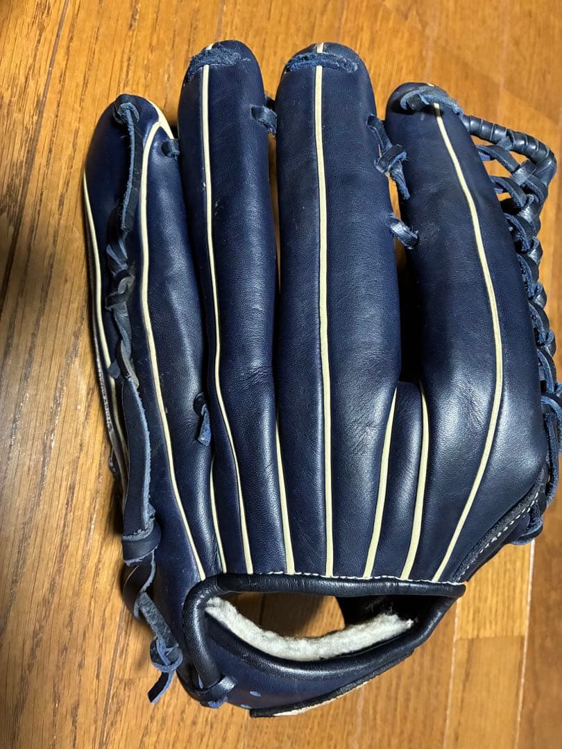 最終価格です　中古ミズノビューリーグ一般軟式用イチローモデルDブルーマリナーズ