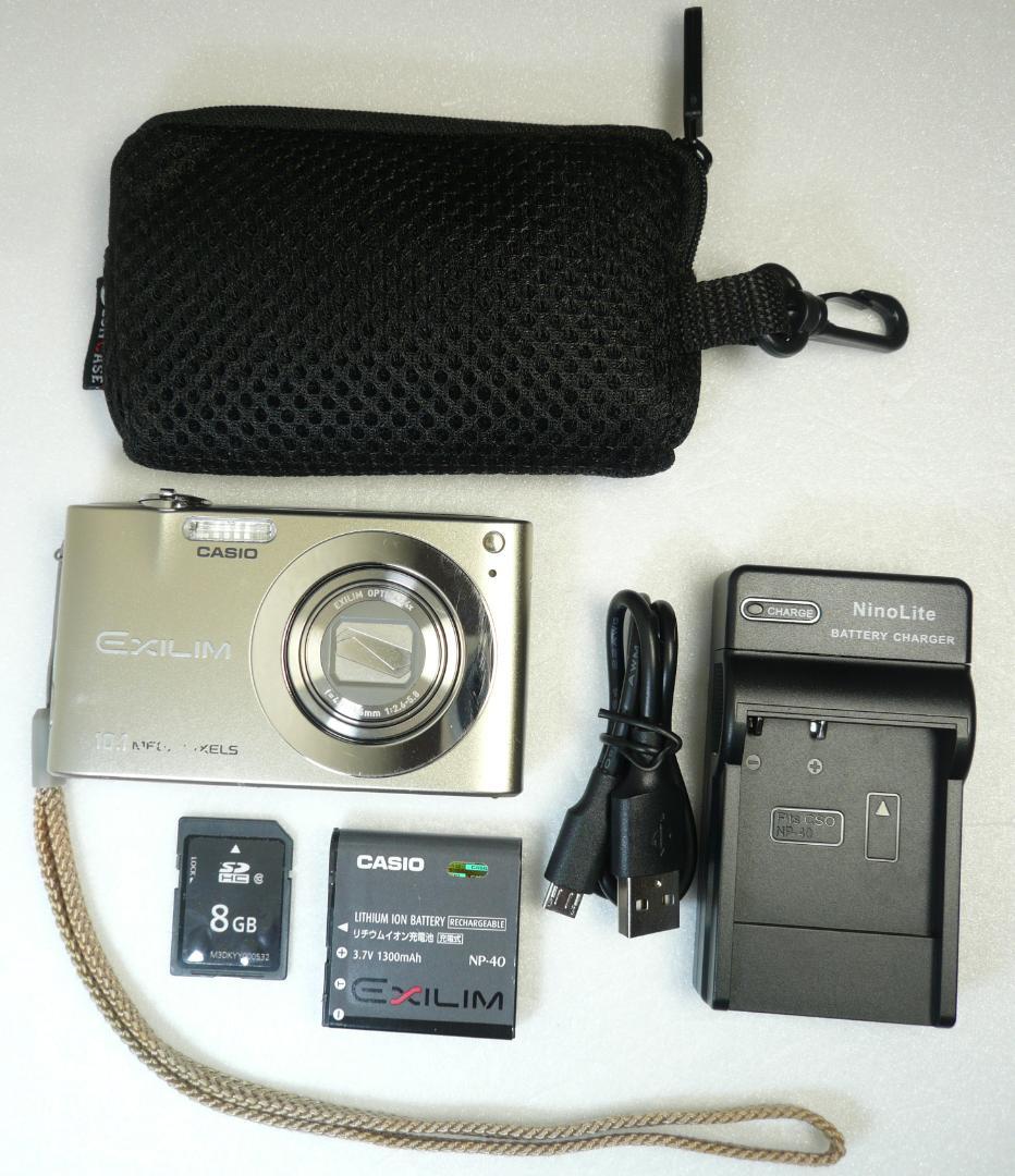 CASIO★EX-Z100⭕️安心の実働品❤️美しい★1010万画素★光学4倍