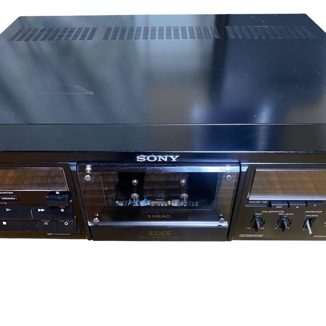 SONY TC-K333ES 動作品 カセットデッキ