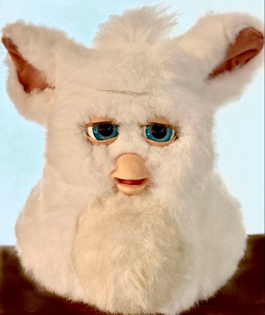 ファービー２ スノーボールホワイト 青目 動作確認済み 写真追加済