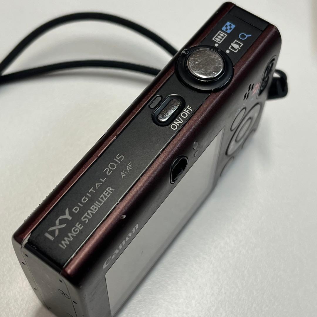 Canon IXY DIGITAL 20 ISコンパクトデジタルカメラ ブラウン