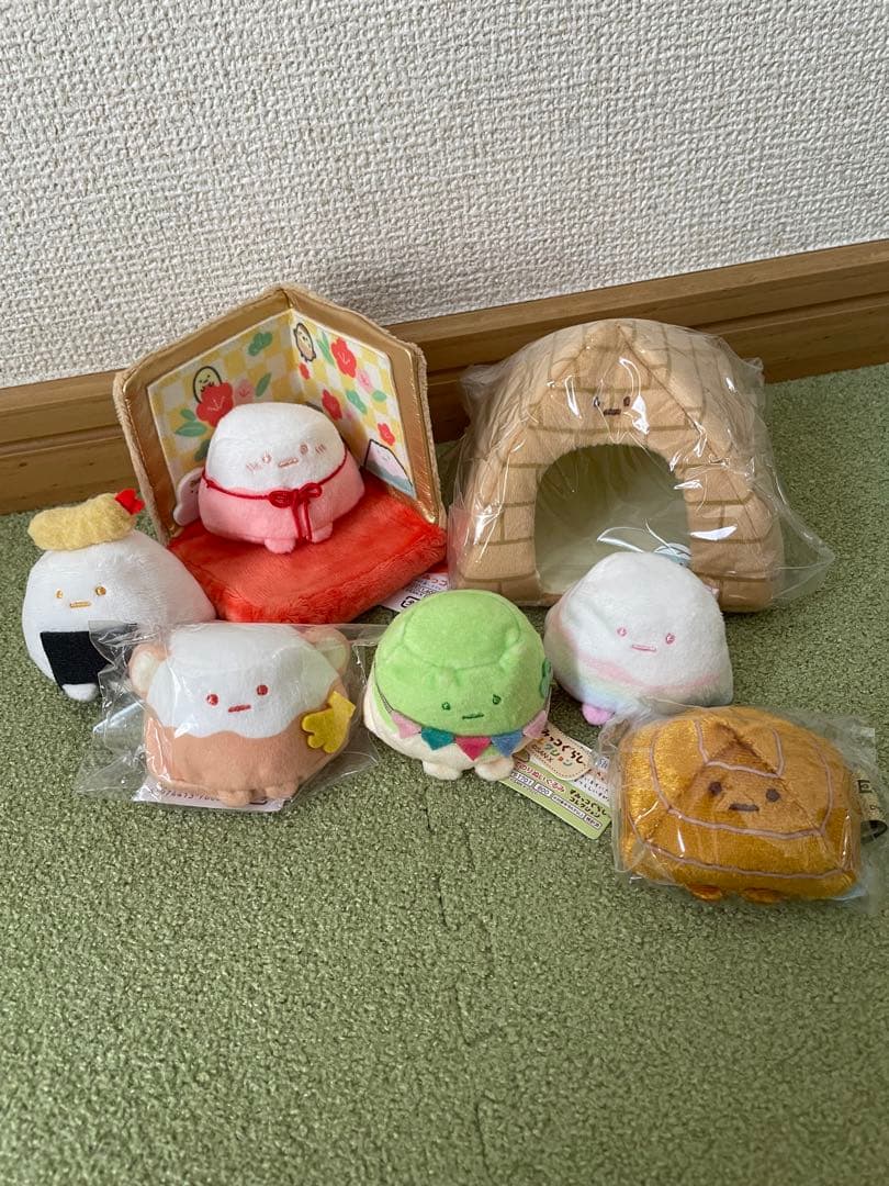 すみっコぐらし　てのりぬいぐるみ　やまセット