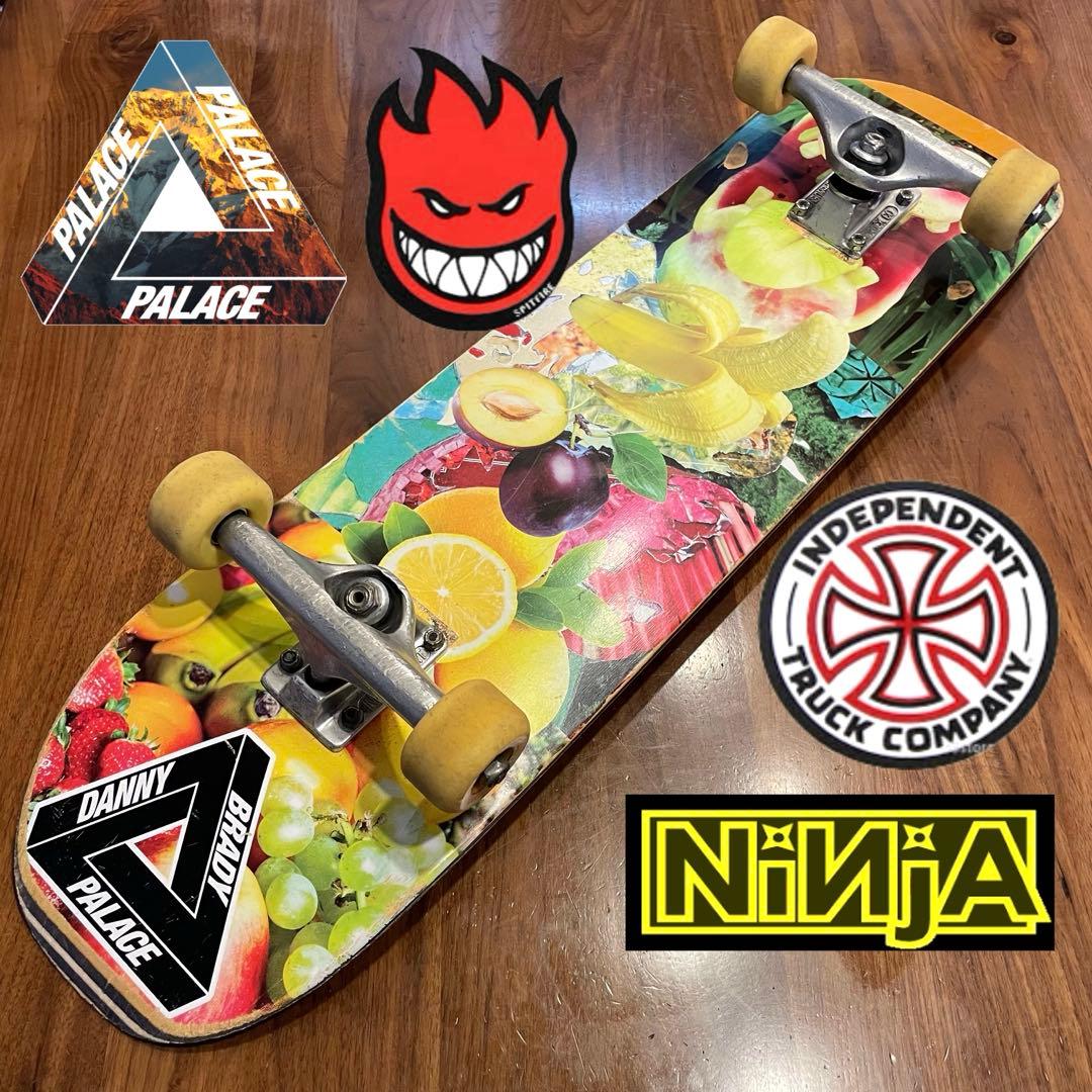 パレス　スケボー　スケートボード　インディペンデント　スピットファイア　8インチ