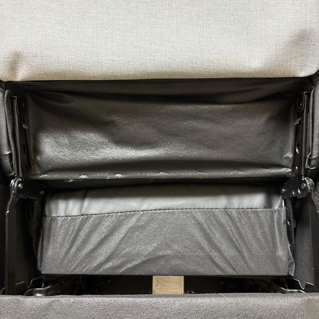 【 直接引取希望 】リクライニングチェアー 1人用 ブラック 合成皮革