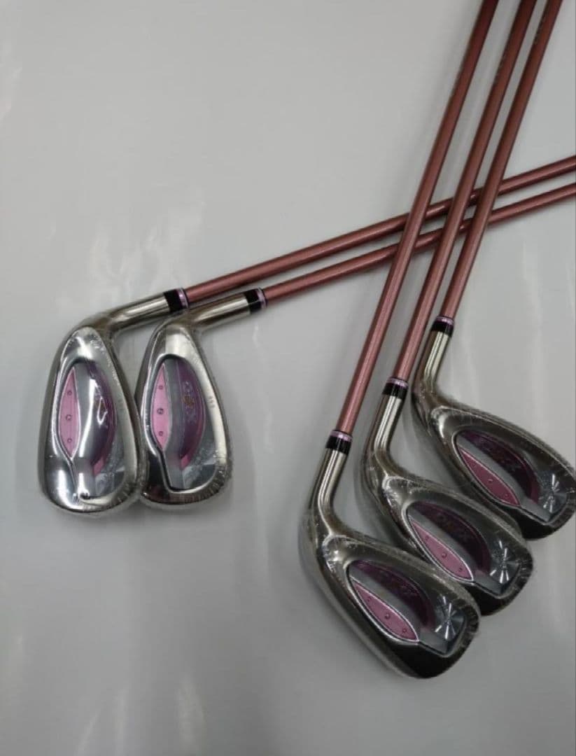 最新★正規品★ゼクシオ13レディスアイアン★5本組★MP1300L★Lボルドー