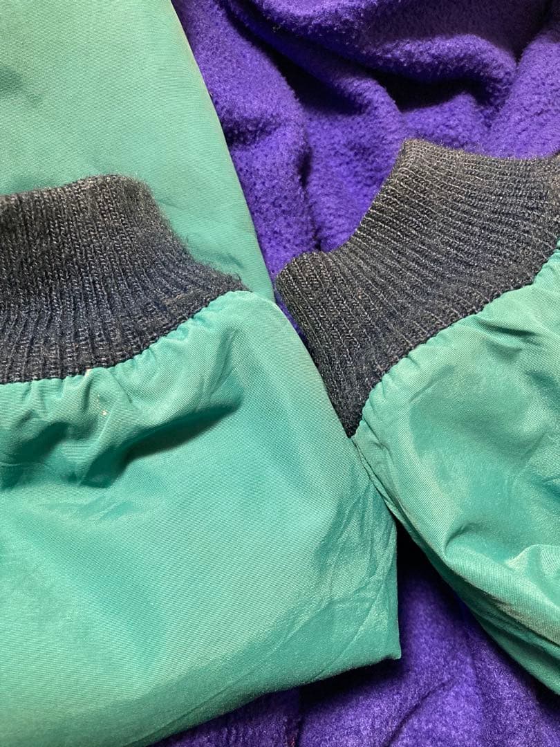 た*ん様 USA製 80s L.L.Bean ウォームアップ ジャケット エメラ