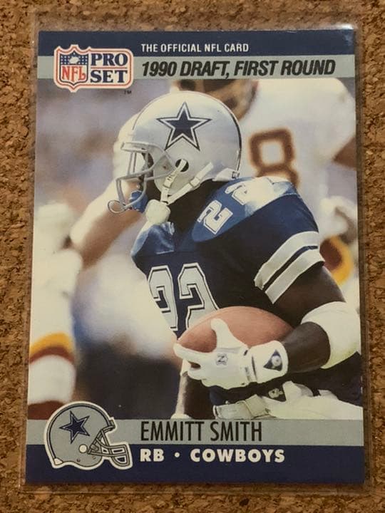 NFL COWBOYS EMMITT SMITH ルーキーカード