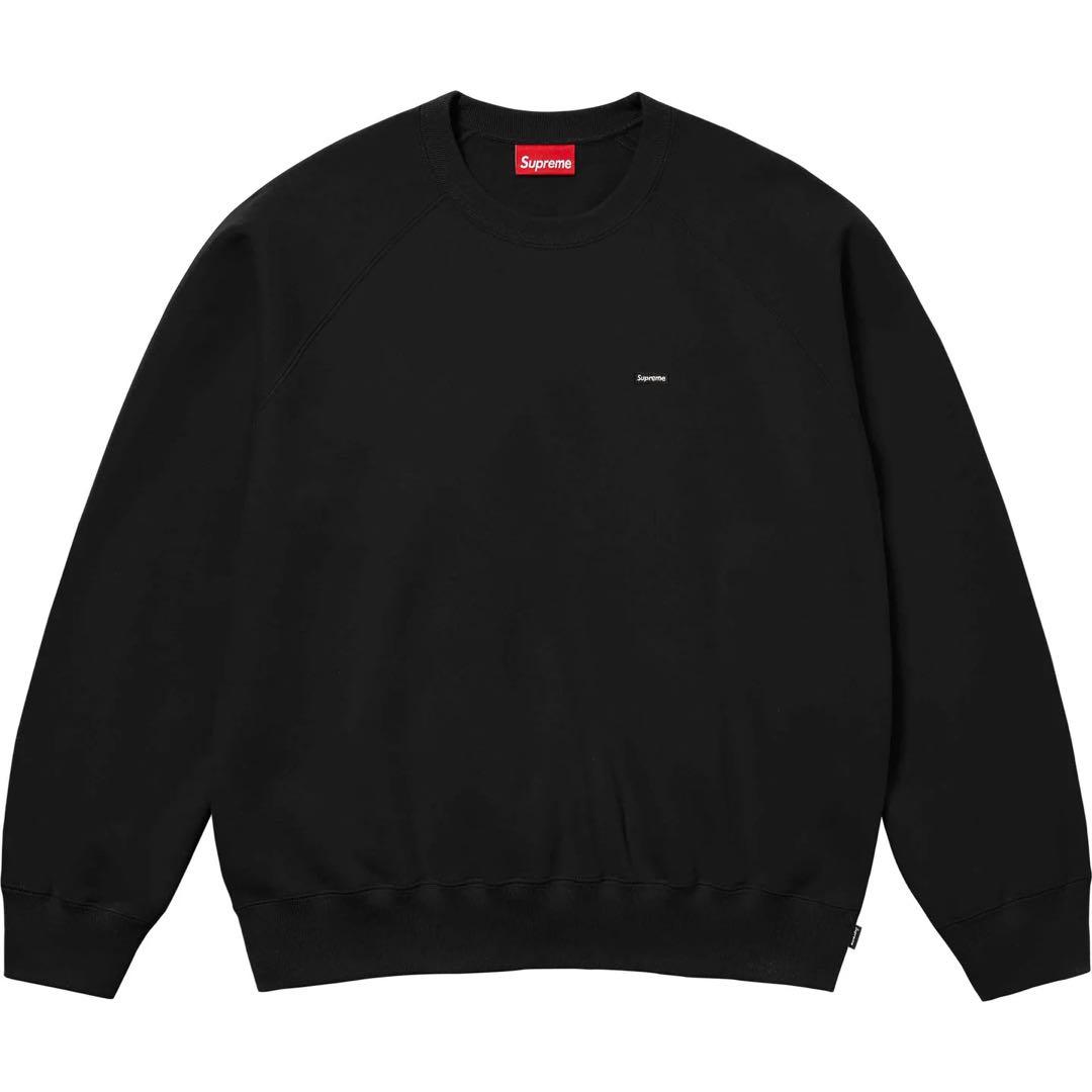 トップス Supreme Small Box Raglan Crewneck black
