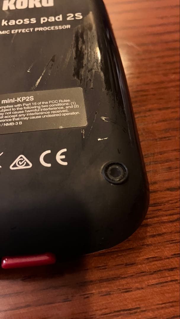 DJ機材 KORG mini kaoss pad 2S