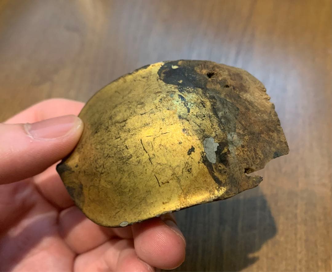 仏教美術　小品　蓮弁残欠