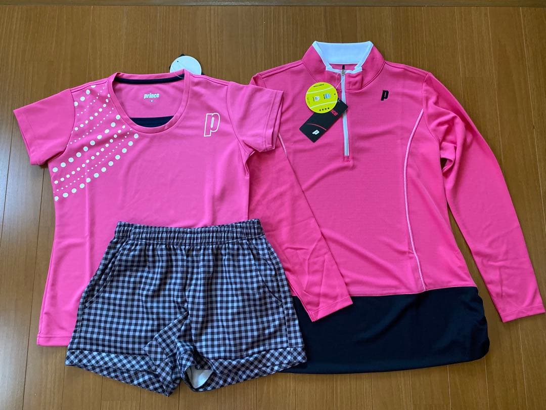 【新品 タグ付き】prince プリンス テニスウェア 3点セット