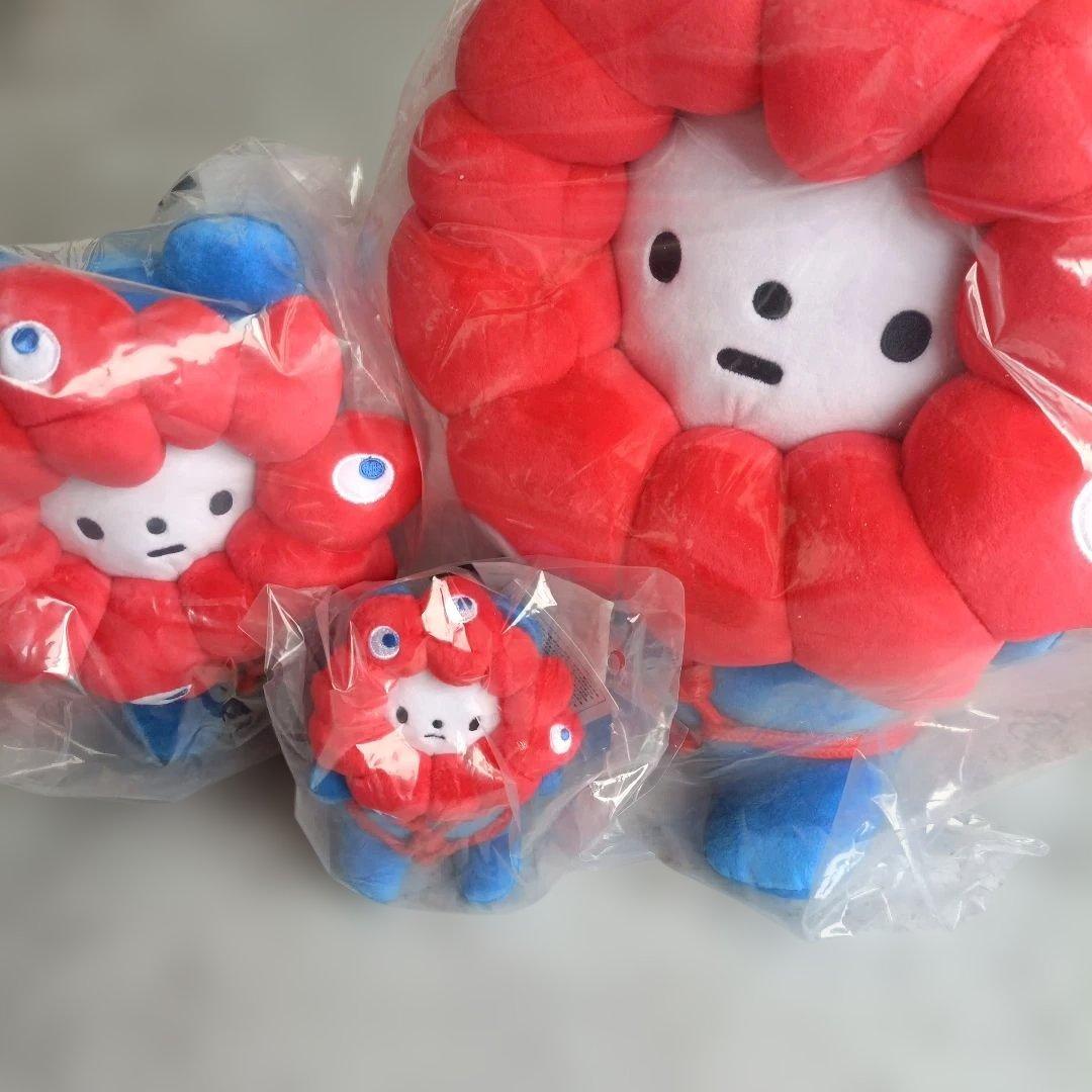 3点セット　きっこうちゃん　ミャクミャク　ぬいぐるみ　Ｓ　Ｍ　Ｌ　万博