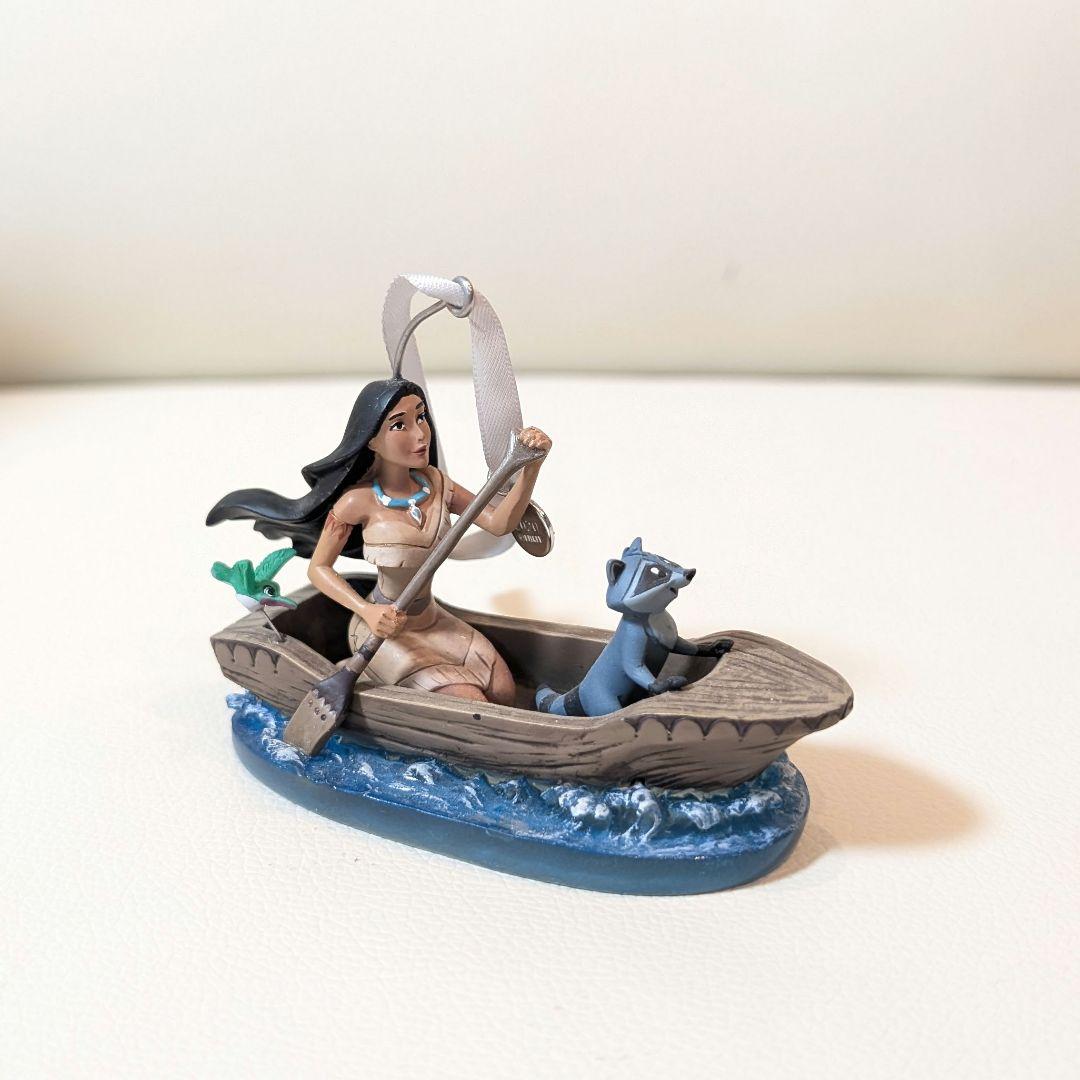 ポカホンタス　フィギュア　クリスマスオーナメント　スケッチ　ディズニーストア