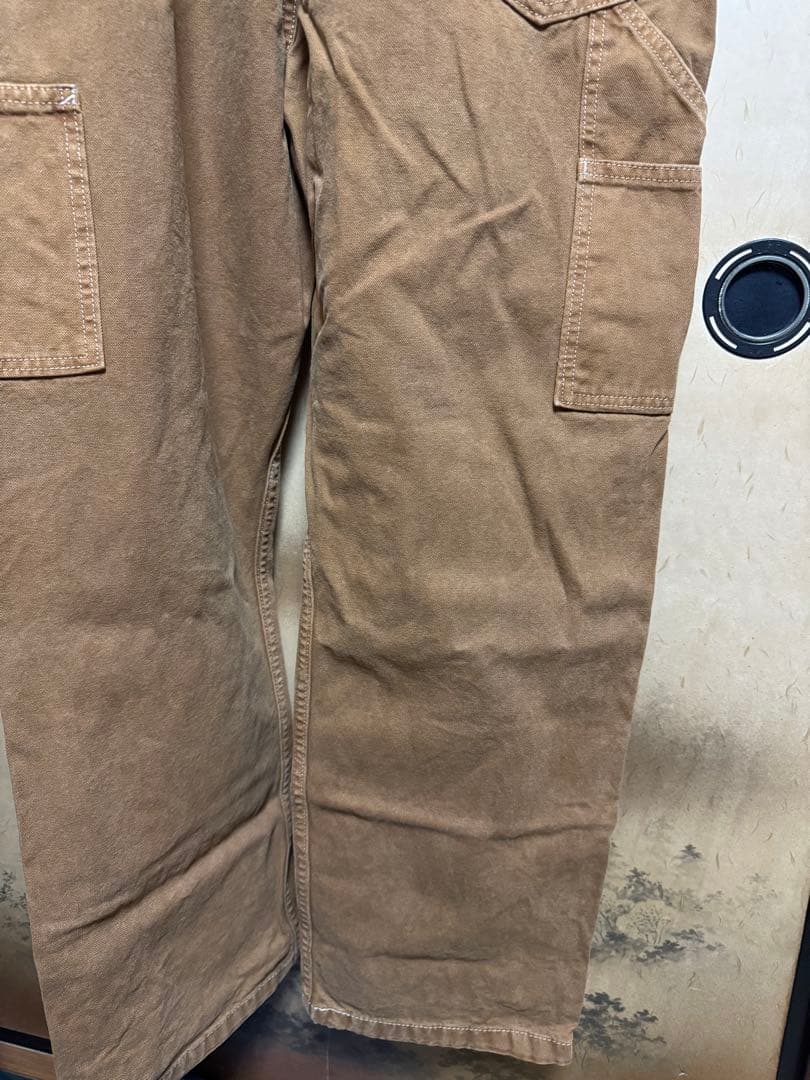 リーバイス　ブラウン コットン オーバーオール